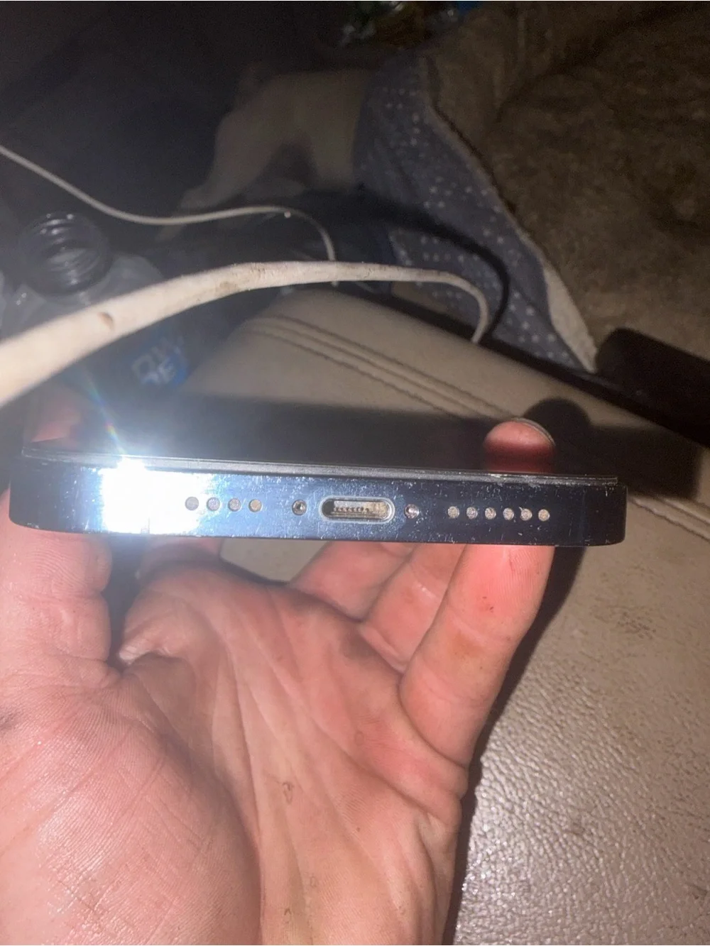 Sierra blue iphone 13 pro max 128 gb  hi ur im